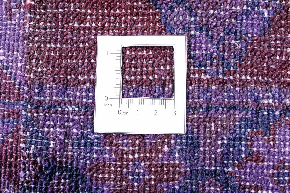 Patchwork-tæppe - 299 x 239 cm - lilla