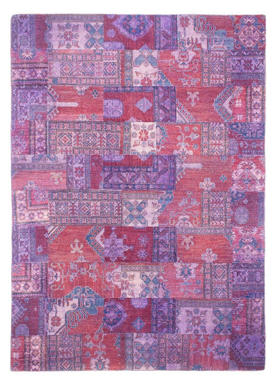 Patchwork-tæppe 210x291cm - Perserteppich Wollteppich