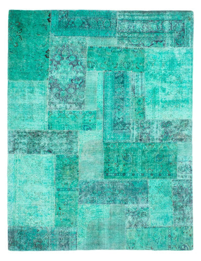 Patchwork-tæppe 231x297cm - Perserteppich Wollteppich