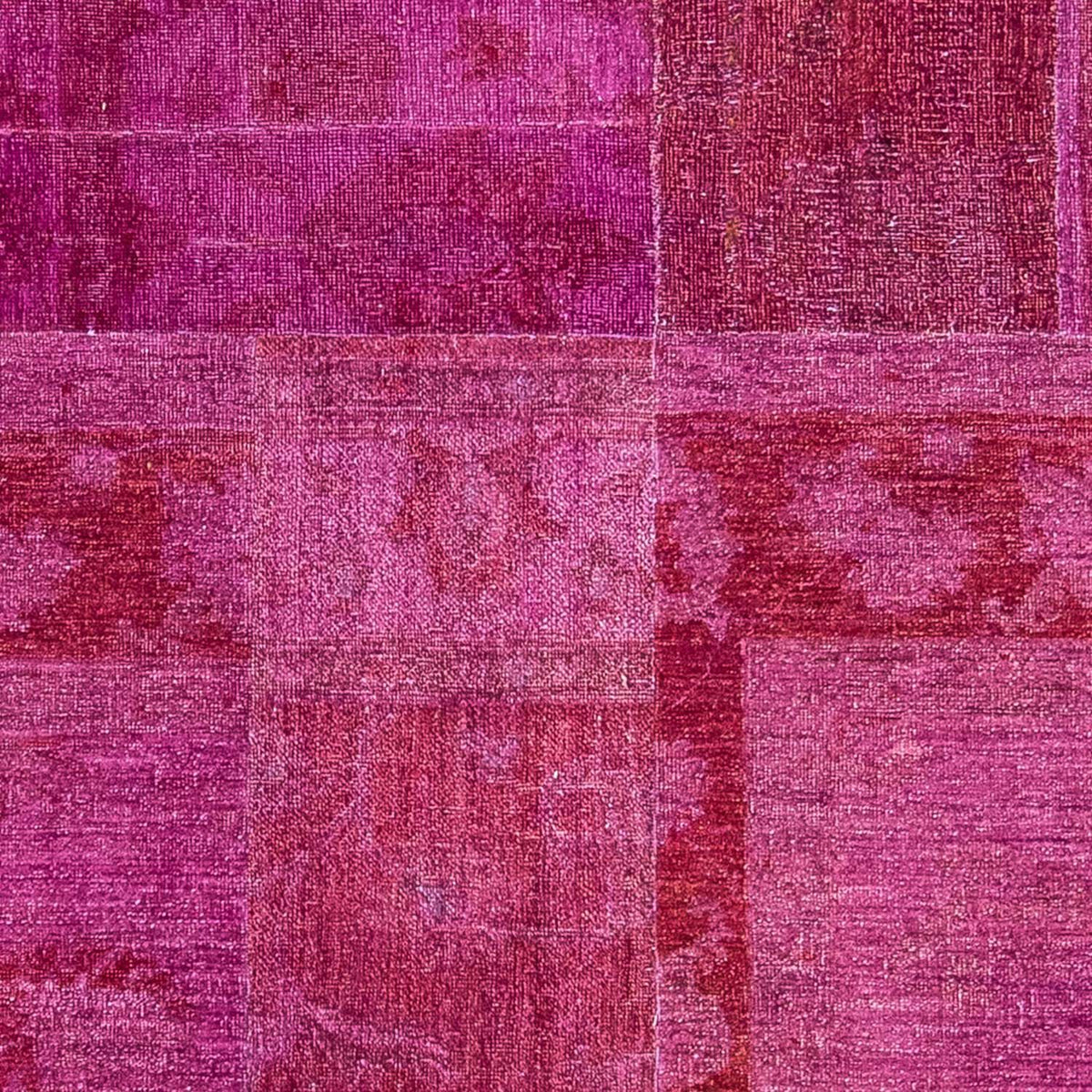 Patchwork-tæppe - 271 x 182 cm - lilla