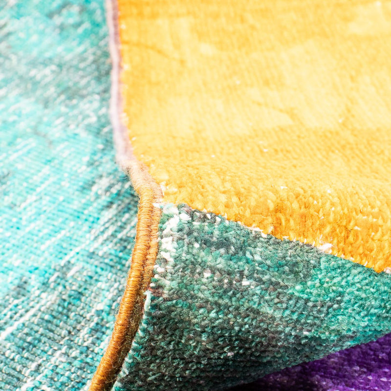 Patchwork-tæppe - 232 x 164 cm - flerfarvet