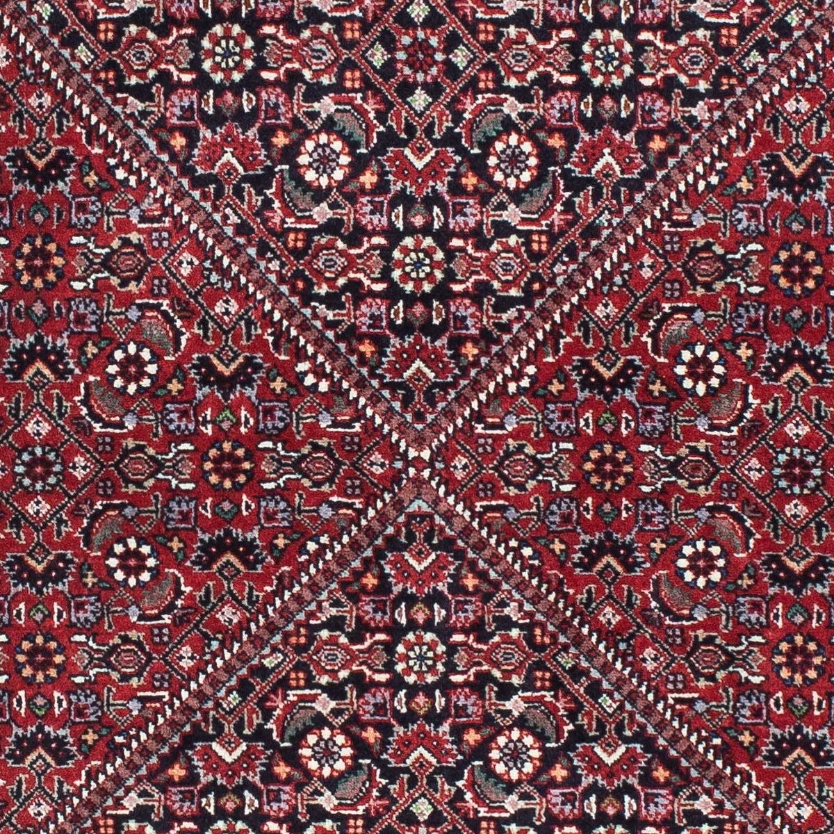 Løber Persisk tæppe - Bijar - 223 x 73 cm - rød