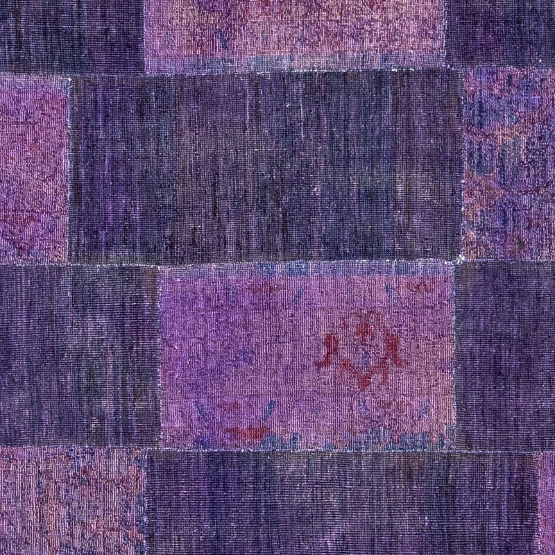 Patchwork-tæppe - 235 x 165 cm - flerfarvet