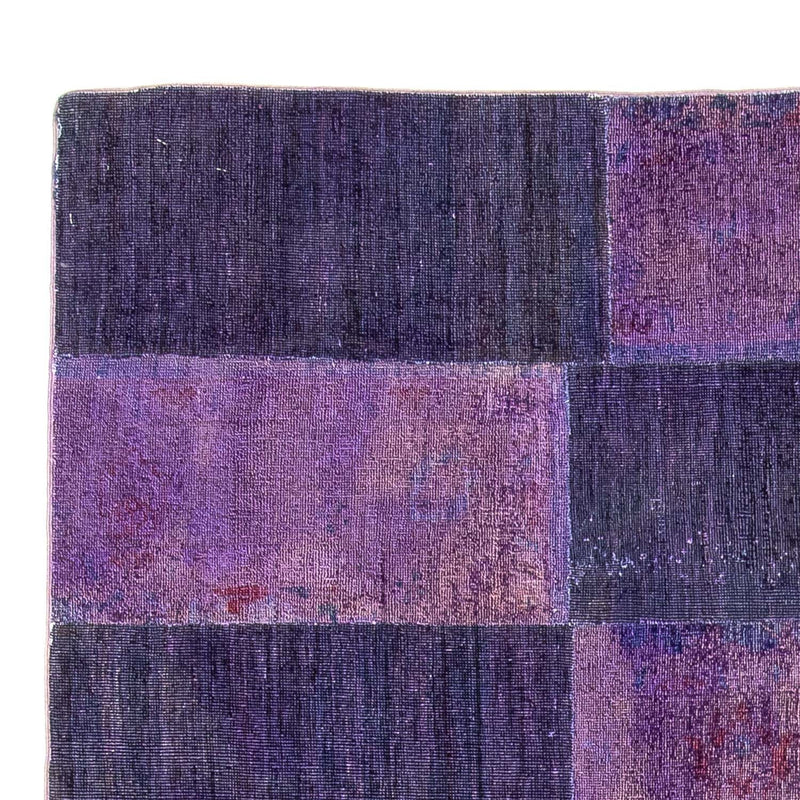Patchwork-tæppe - 235 x 165 cm - flerfarvet