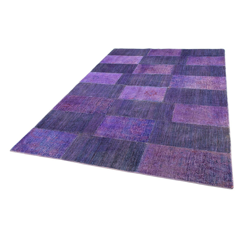 Patchwork-tæppe - 235 x 165 cm - flerfarvet