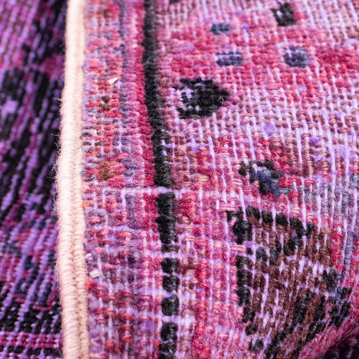 Patchwork-tæppe - 356 x 260 cm - flerfarvet