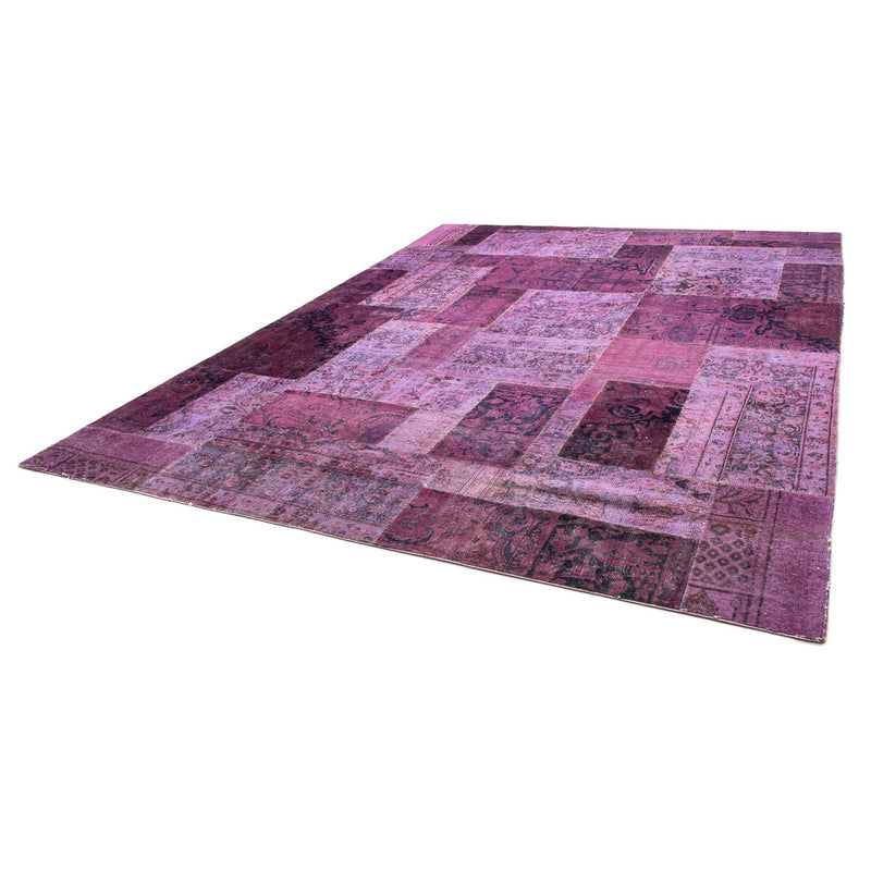 Patchwork-tæppe - 356 x 260 cm - flerfarvet
