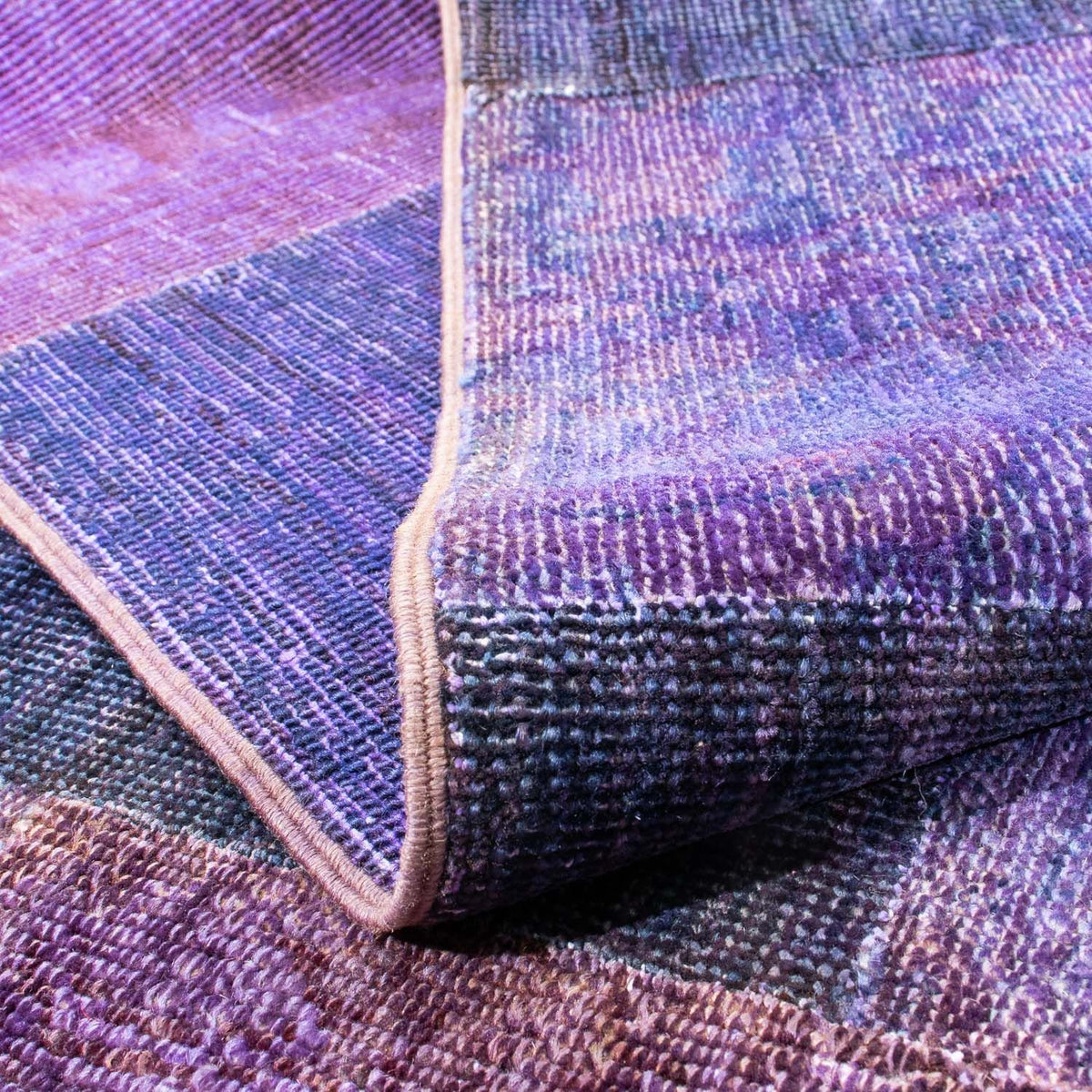 Patchwork-tæppe - 237 x 165 cm - flerfarvet