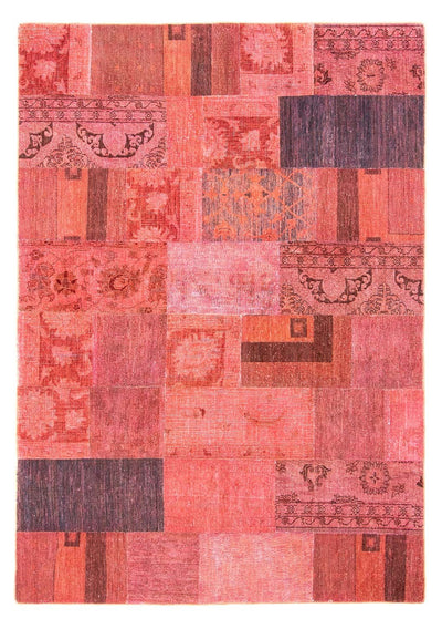 Patchwork-tæppe 166x237cm - Perserteppich Wollteppich