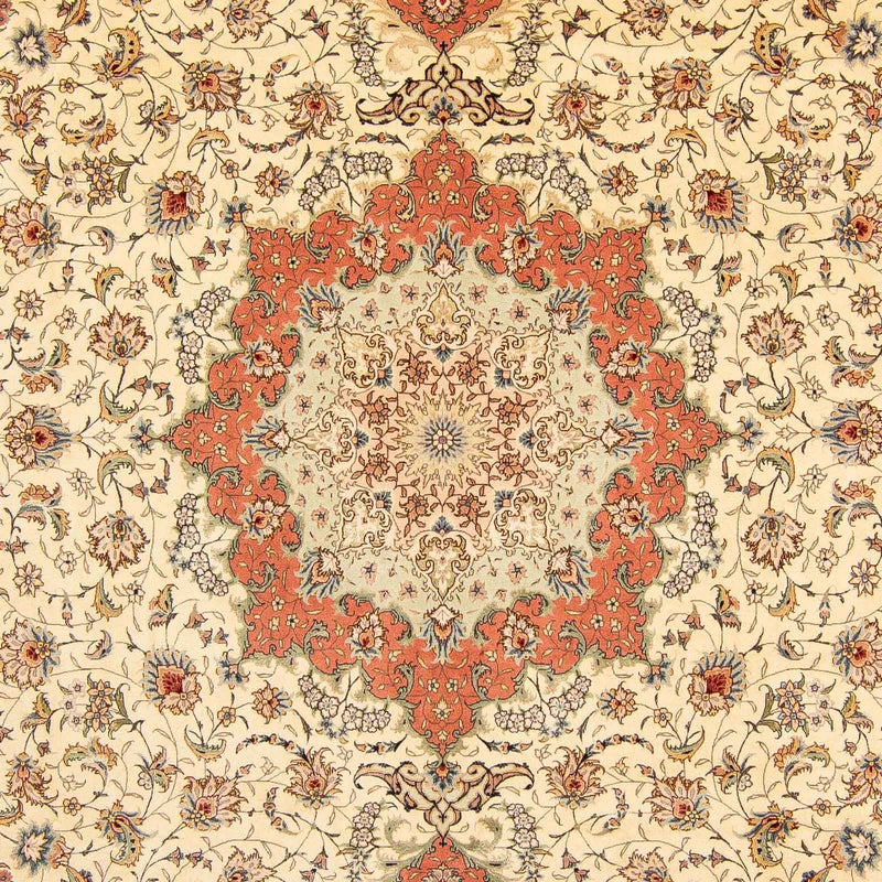 Persisk tæppe - Tabriz - Royal - 387 x 307 cm - brun