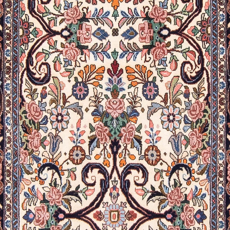 Løber Persisk tæppe - Bijar - 400 x 91 cm - beige