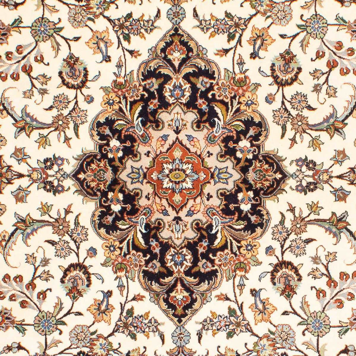 Persisk tæppe - Keshan - 302 x 200 cm - beige