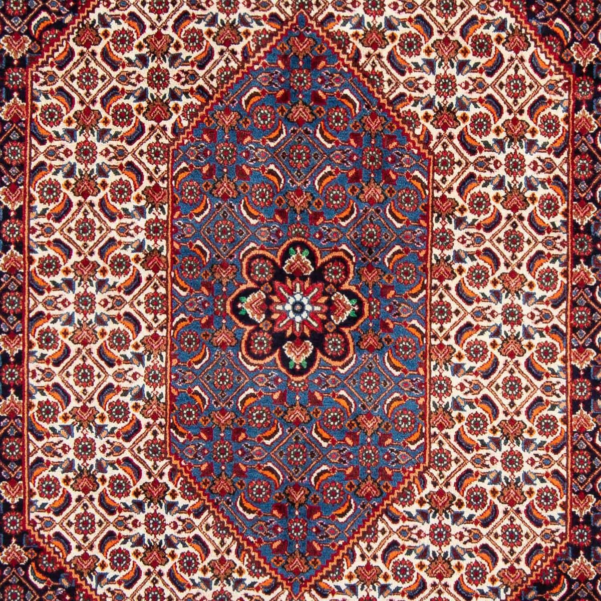 Persisk tæppe - Nomadisk - 310 x 218 cm - mørkeblå