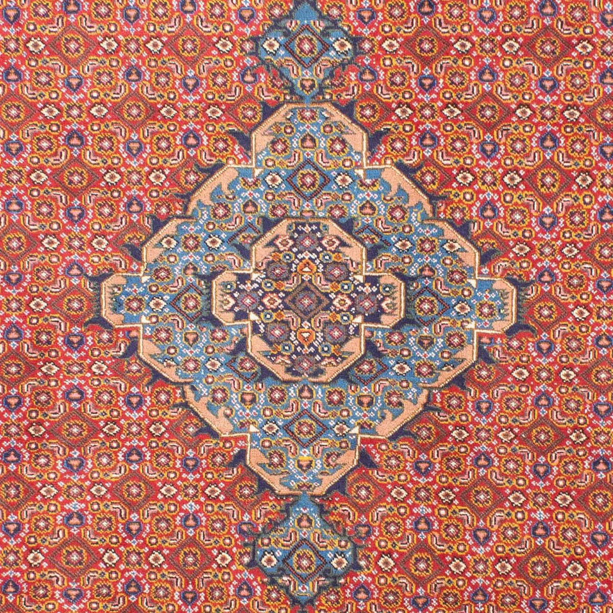 Persisk tæppe - Nomadisk - 298 x 205 cm - lysrød
