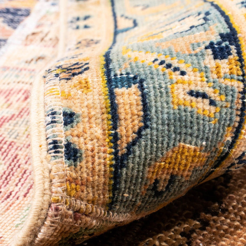 Patchwork-tæppe - 304 x 242 cm - flerfarvet