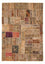 Patchwork-tæppe - 234 x 164 cm - flerfarvet