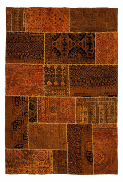 Patchwork-tæppe 200x289cm - Uldtæppe