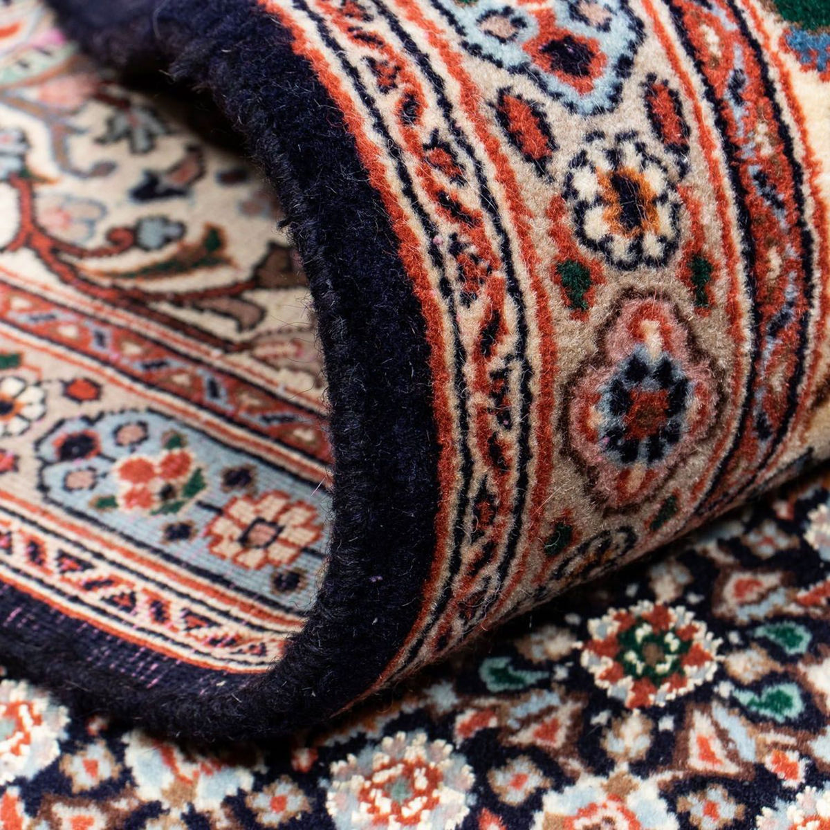 Persisk tæppe - Classic - 281 x 193 cm - mørkeblå