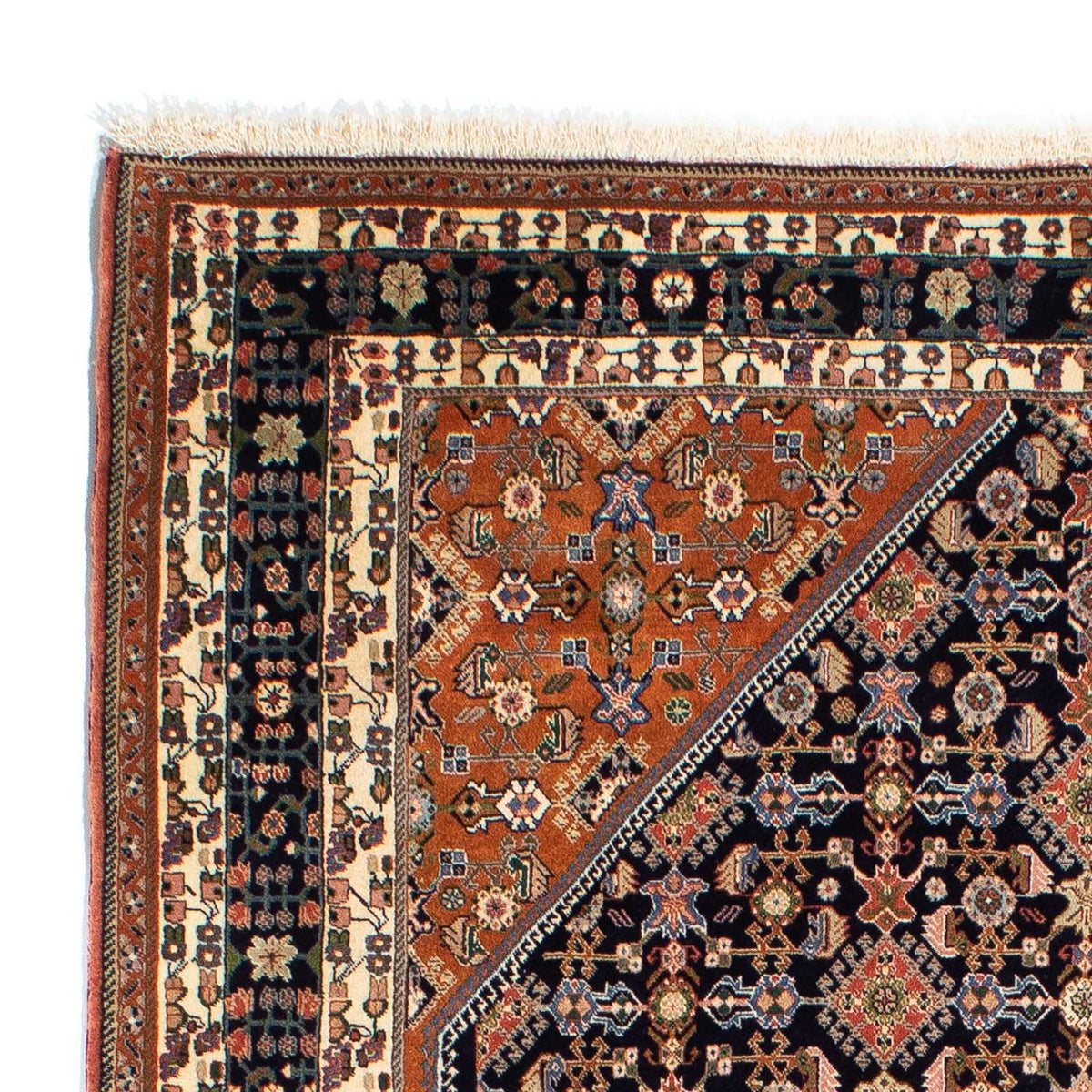 Gabbeh-tæppe - Kashkuli Persisk - 213 x 143 cm - brun