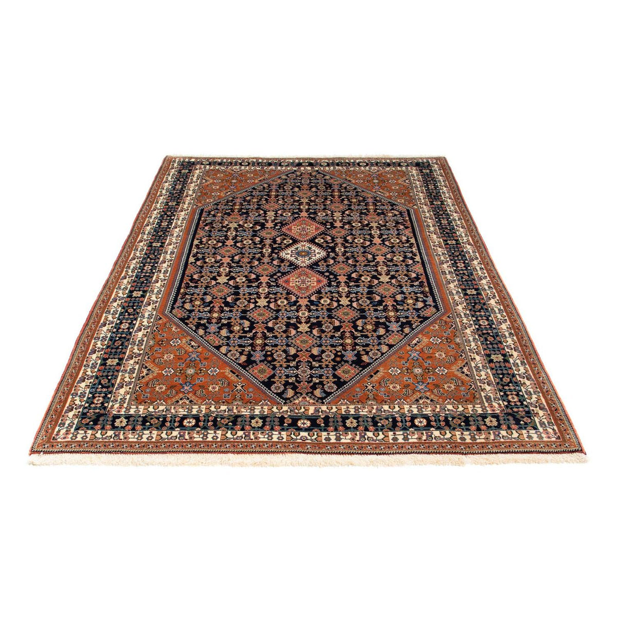 Gabbeh-tæppe - Kashkuli Persisk - 213 x 143 cm - brun