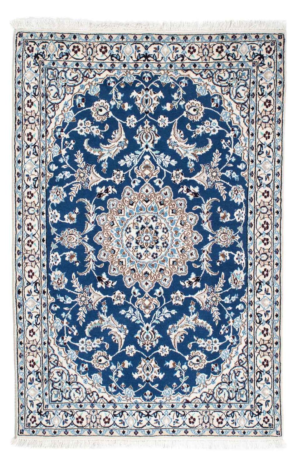 Persisk tæppe - Nain - Royal - 170 x 108 cm - blå