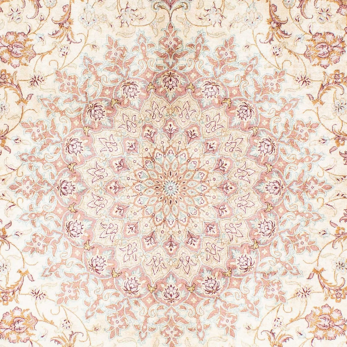 Persisk tæppe - Ghom - 240 x 160 cm - beige