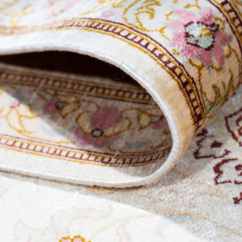 Persisk tæppe - Ghom - 235 x 157 cm - beige