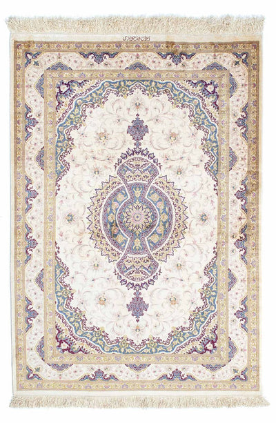 Qom Tæppe 100x143cm - Persisk tæppe