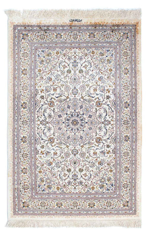 Persisk tæppe - Ghom - 147 x 97 cm - beige