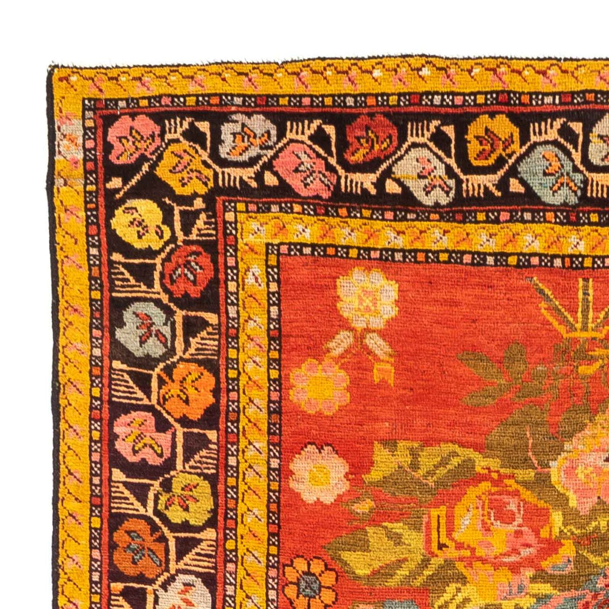 Persisk tæppe - Nomadisk - 248 x 132 cm - rød