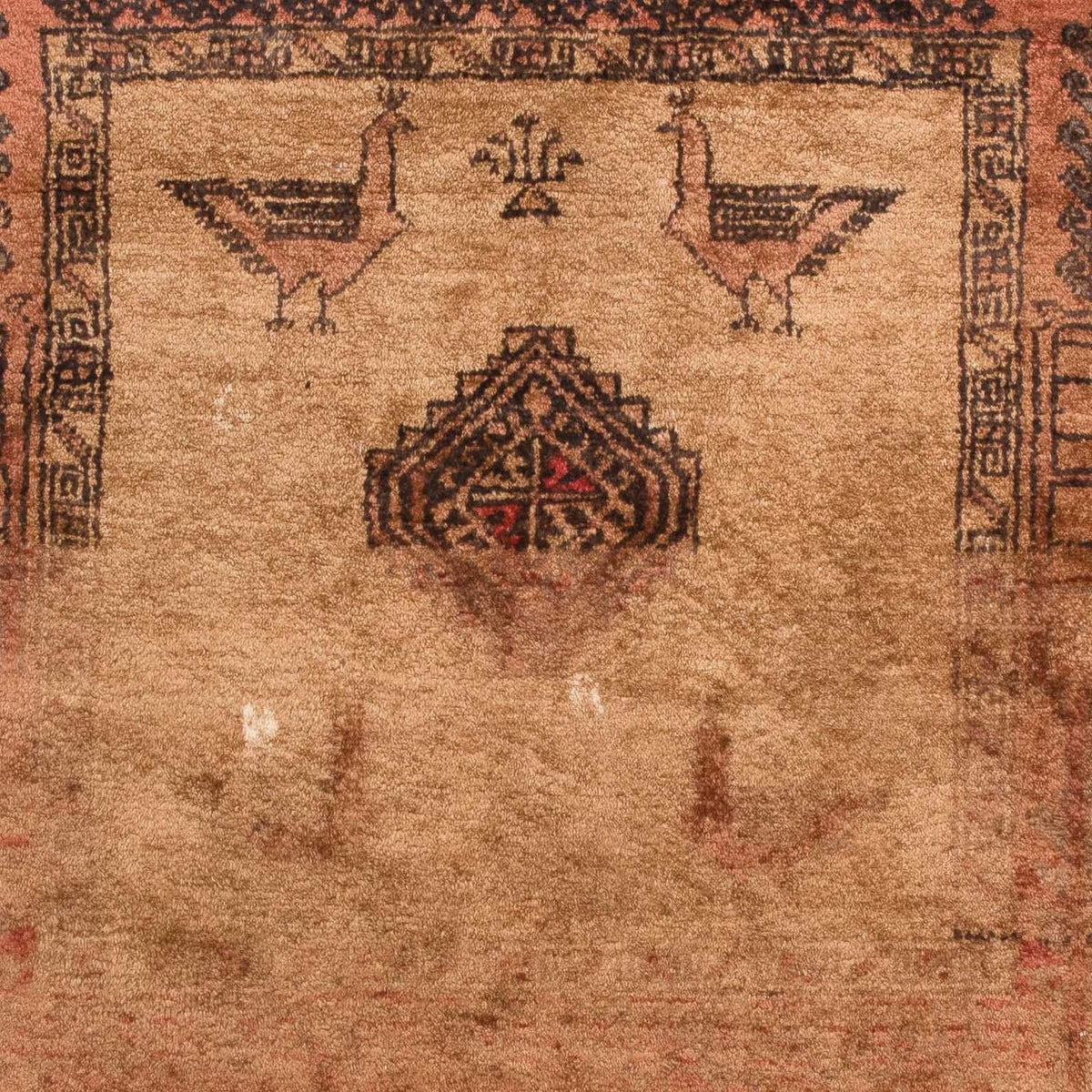 Baluch-tæppe - 172 x 105 cm - brun