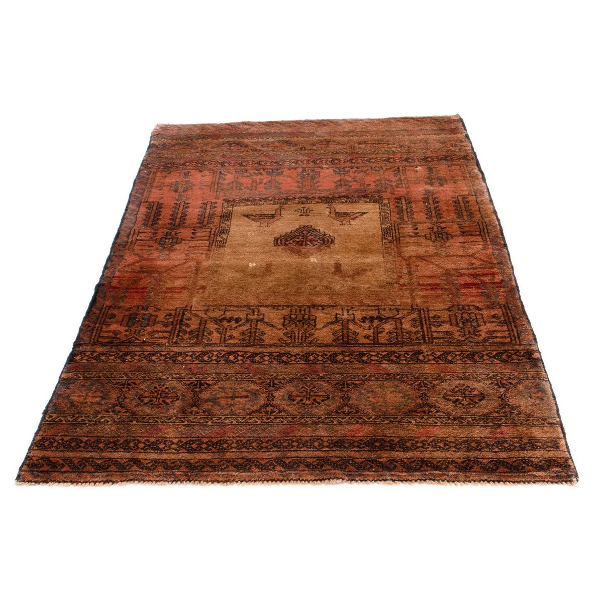 Baluch-tæppe - 172 x 105 cm - brun