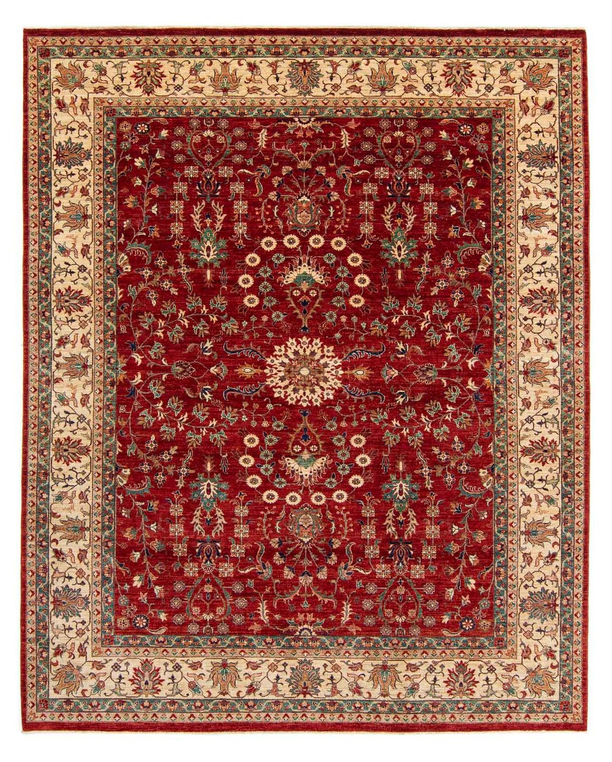 Ziegler Carpet - 300 x 244 cm - mørkerød
