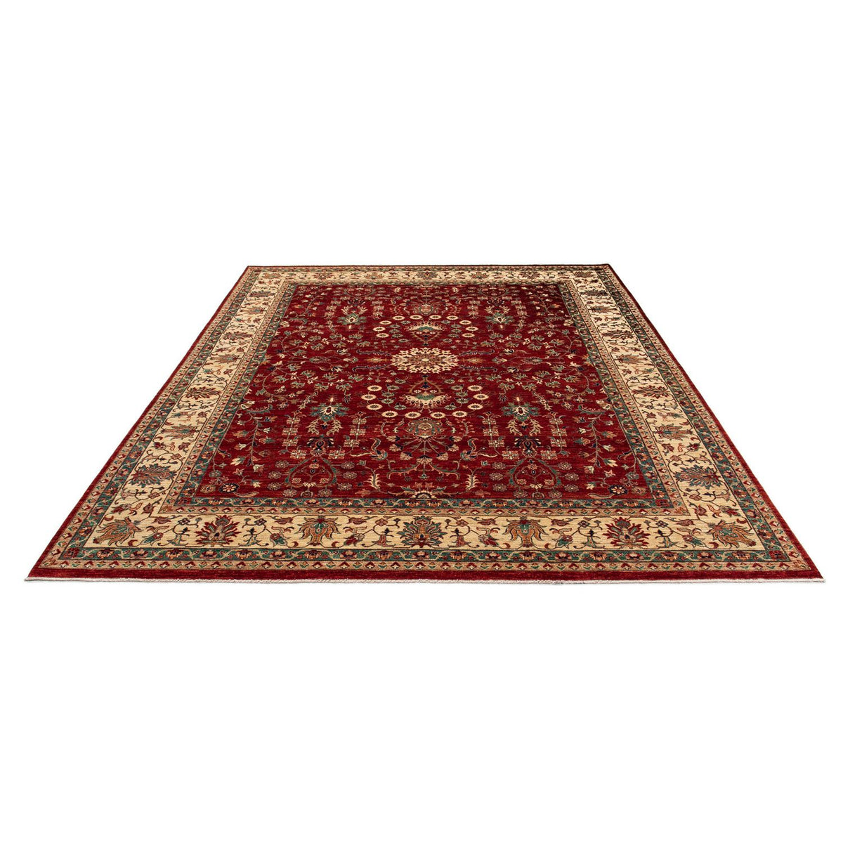 Ziegler Carpet - 300 x 244 cm - mørkerød