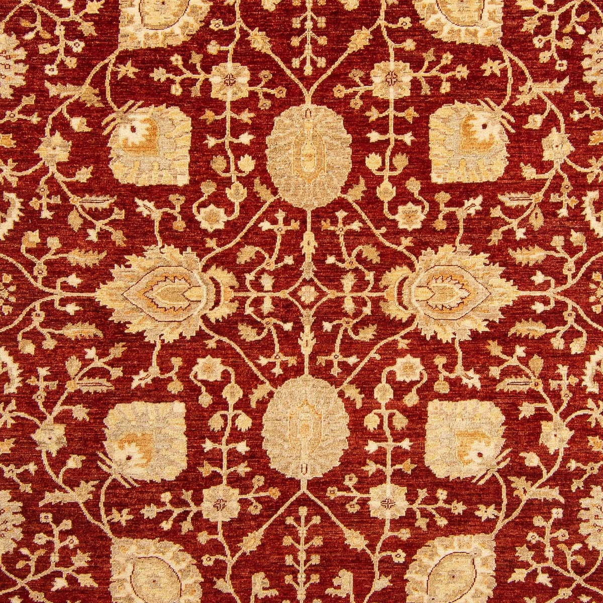 Ziegler Carpet - 343 x 248 cm - mørkerød