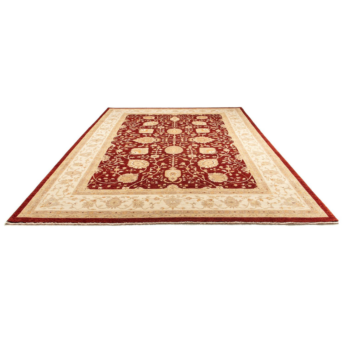 Ziegler Carpet - 343 x 248 cm - mørkerød