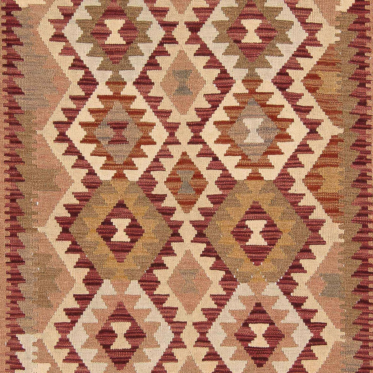 Kelim Carpet - Splash - 293 x 200 cm - flerfarvet