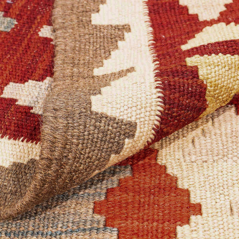 Kelim Carpet - Splash - 290 x 211 cm - flerfarvet