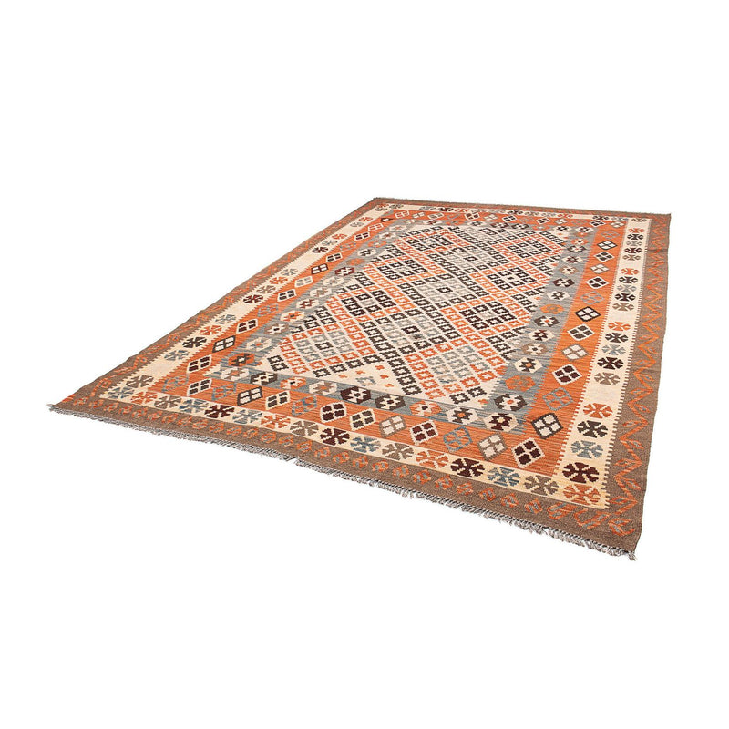 Kelim Carpet - Splash - 292 x 207 cm - flerfarvet