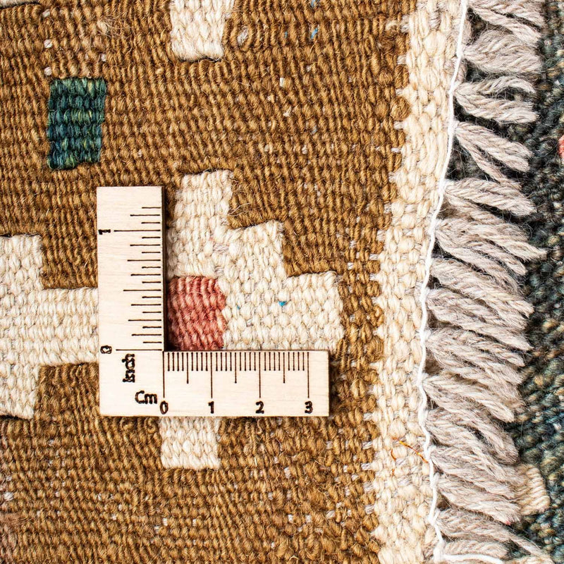 Løber Kelim-tæppe - orientalsk - 200 x 101 cm - lys brun