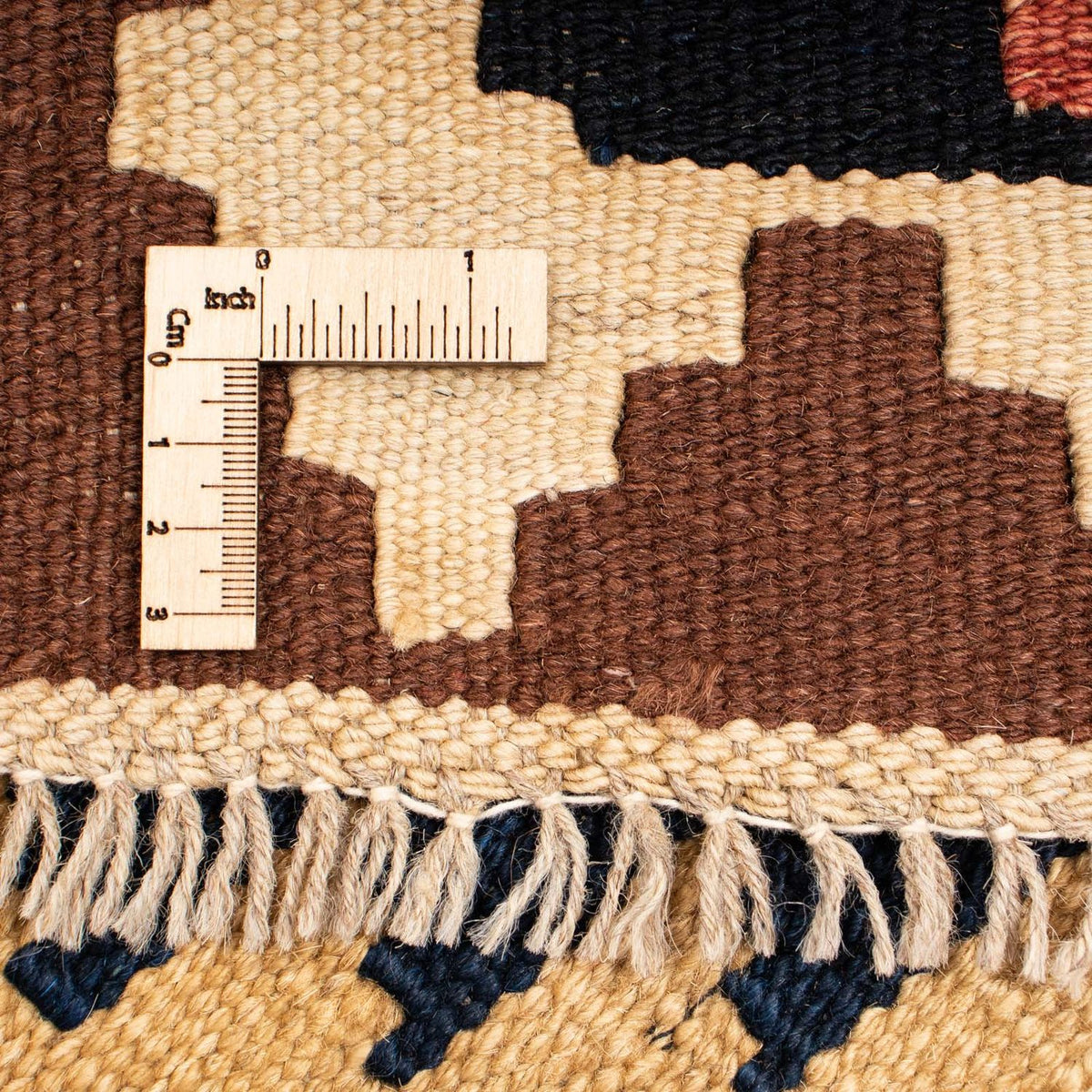 Kelim Carpet - Splash - 203 x 153 cm - flerfarvet