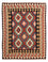 Kelim Carpet - Splash - 207 x 155 cm - flerfarvet