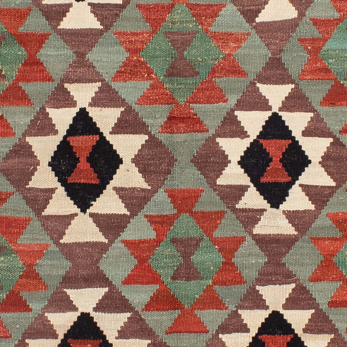 Kelim Carpet - Splash - 196 x 149 cm - flerfarvet