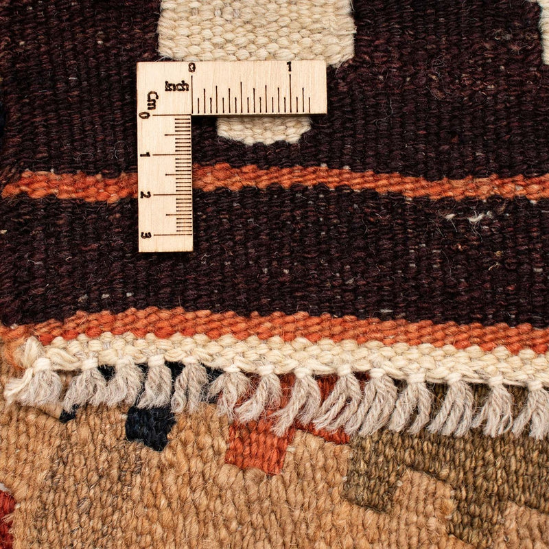 Kelim Carpet - Splash - 211 x 154 cm - flerfarvet