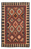 Kelim Carpet - Splash - 207 x 146 cm - flerfarvet