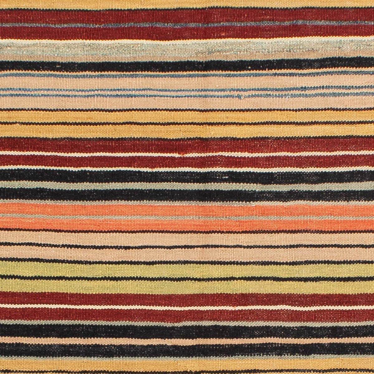 Kelim Carpet - Splash - 190 x 147 cm - flerfarvet