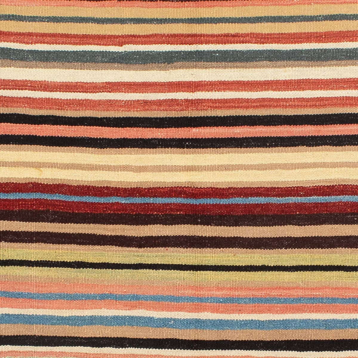 Kelim Carpet - Splash - 199 x 156 cm - flerfarvet