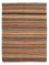Kelim Carpet - Splash - 195 x 152 cm - flerfarvet