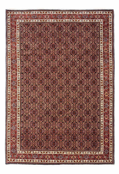 Bidjar - Takab Tæppe 202x298cm - Persisk tæppe - sort