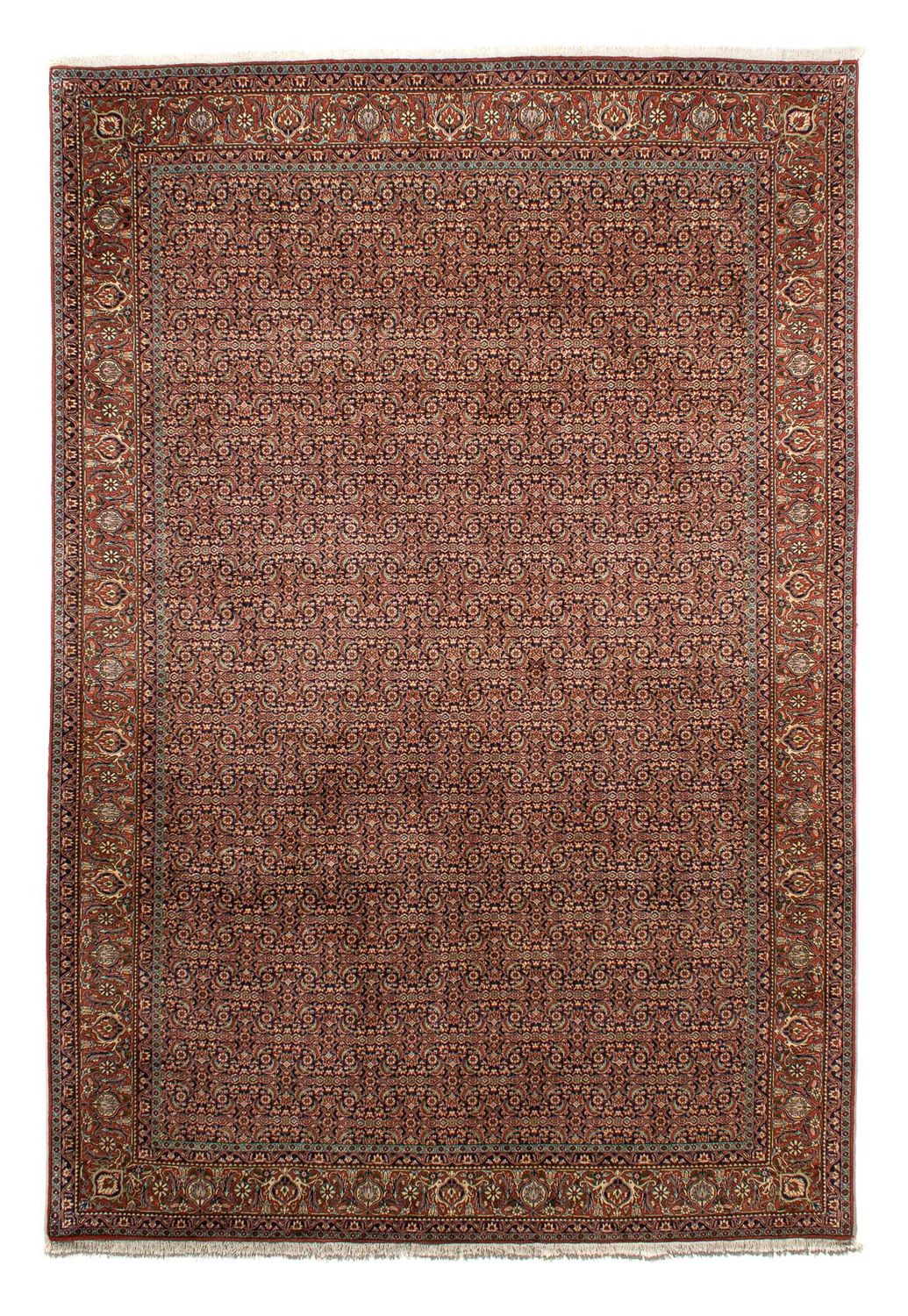 Persisk tæppe - Bijar - 298 x 202 cm - flerfarvet